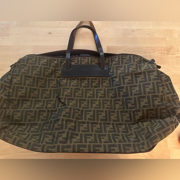 FENDI Boston foldable bag Zucca pattern - Picture 6 of 12